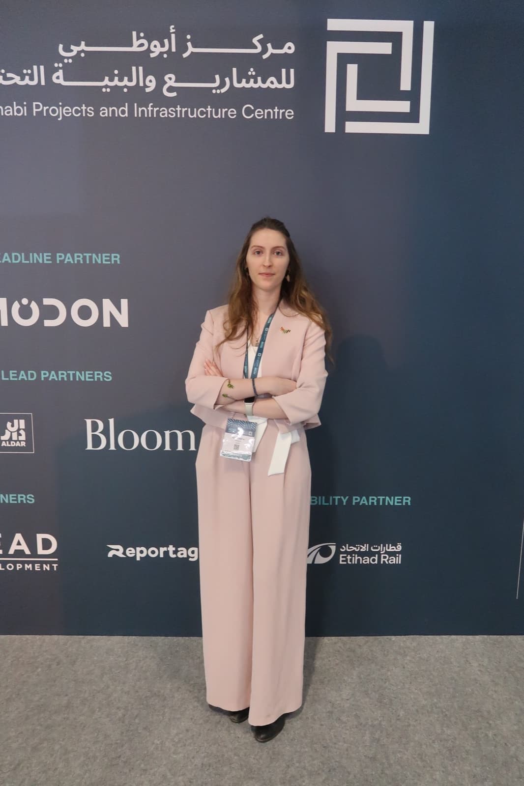 Gistin at the Abu Dhabi Infrastructure Summit 2026, ADNEC Centre Abu Dhabi